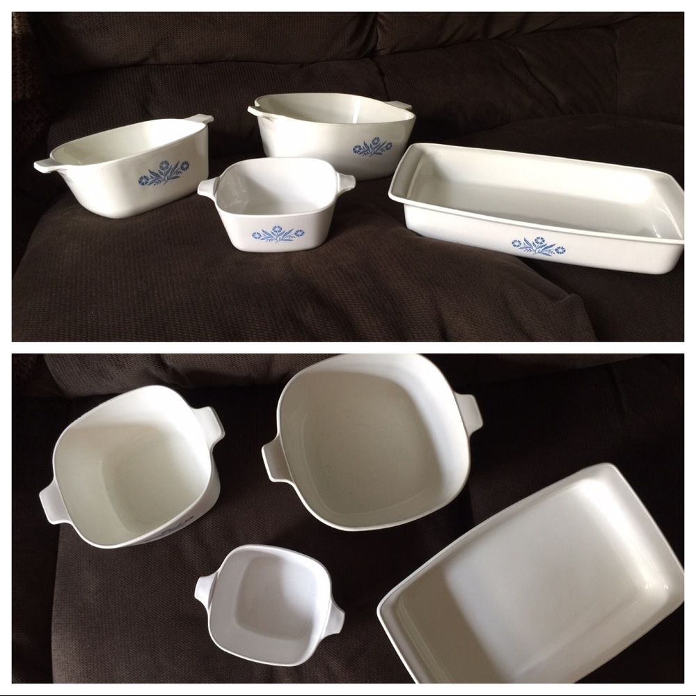 Vintage Corning Ware Blue Cornflower